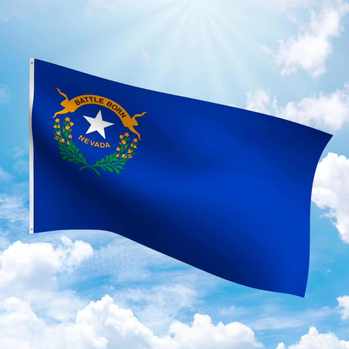 Picture of NEVADA POLYESTER FLAG