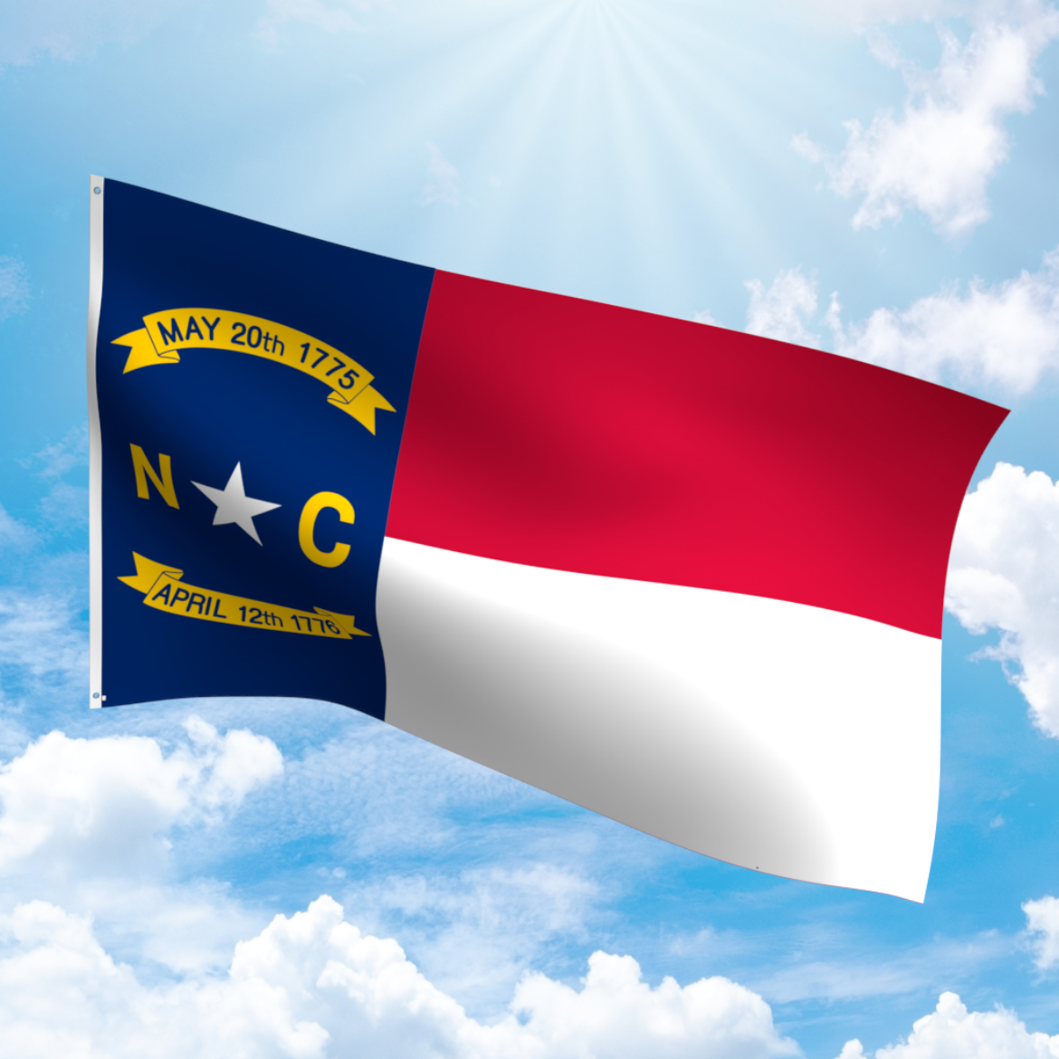 Picture of NORTH CAROLINA POLYESTER FLAG