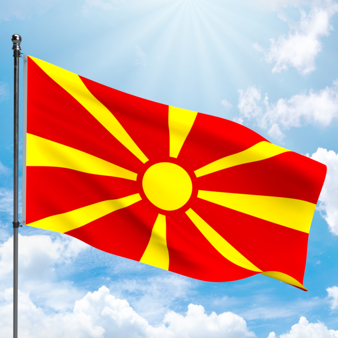 Picture of MACEDONIA FLAG